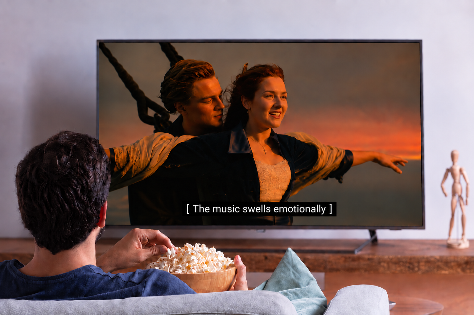 SDH subtitle frame example